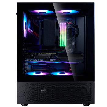 XPG InvaderX Mini Siyah 650W 80+Bronze ATX Kasa (INVADERXMINI65FORGE-BKCEU)