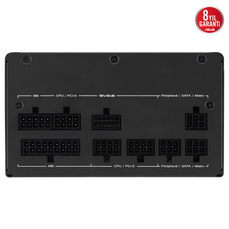 ASUS PRIME 850G 850W GOLD 80 PLUS FULL MODULER GAMIN GÜÇ KAYNAĞI