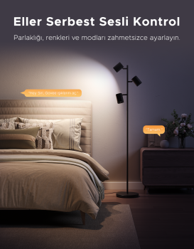 GOVEE UCLU SPOT AYDINLATMA KOSE LAMBASI -H60B2311