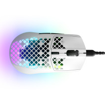 STEELSERIES AEROX 3 MOUSE SNOW 62603