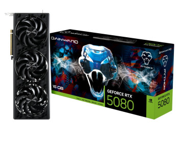 GAINWARD RTX 5080 Python III 16GB GDDR7 256Bit (NE75080019T2-GB2035T) Ekran Kartı