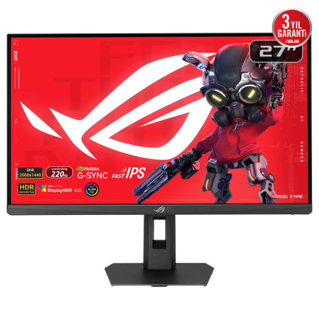 27 ASUS ROG STRIX XG27ACSR 220HZ 1MS 2K ADAPTİVE-SYNC PİVOT FAST IPS QHD GAMİNG MONİTÖR
