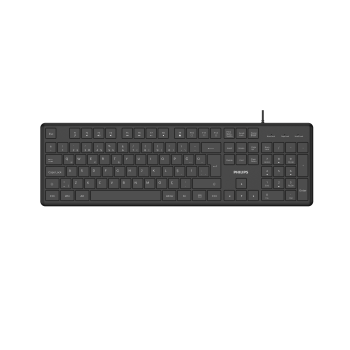 PHİLİPS SPK6248B USB KABLOLU TÜRKÇE Q KLAVYE SİYAH