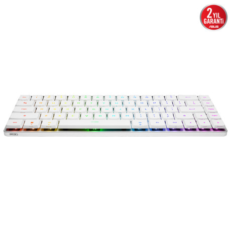 ASUS ROG FALCHION RX WL LP RD TR BEYAZ KLAVYE