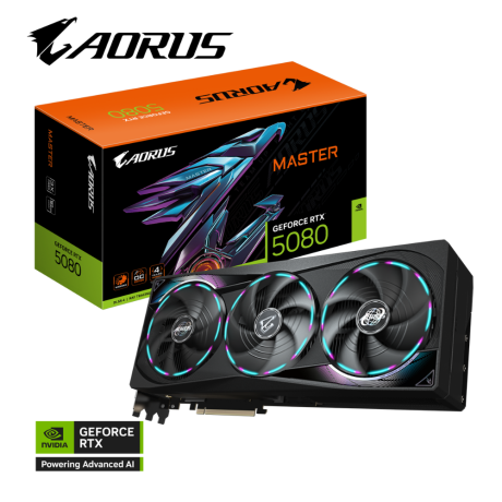 GIGABYTE GEFORCE RTX 5080 GV-N5080AORUS M-16GD